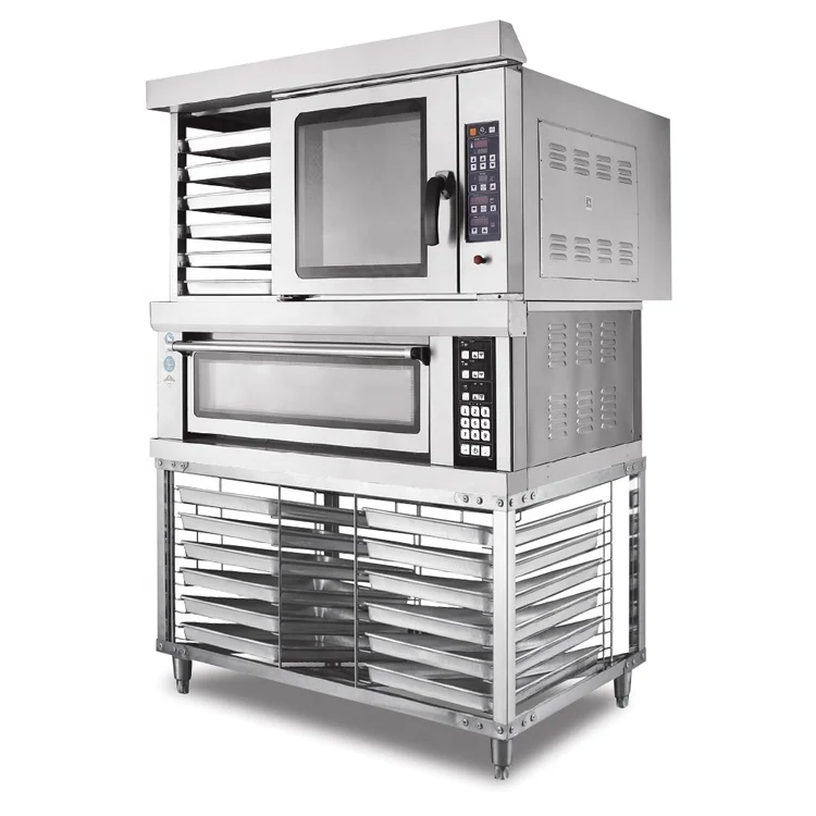 Customize Stone Three Deck Steam Ovens with Proofer or Convection