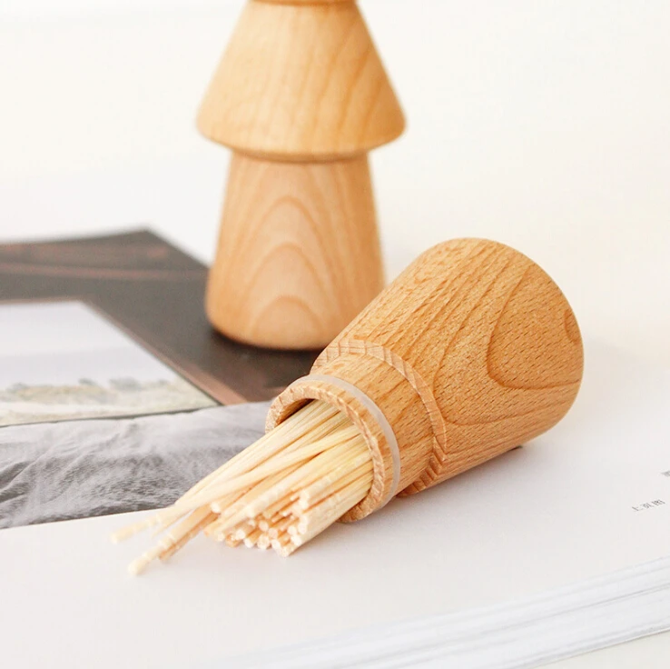 Toothpick Holder New Funny Cheap Creative Wooden Box