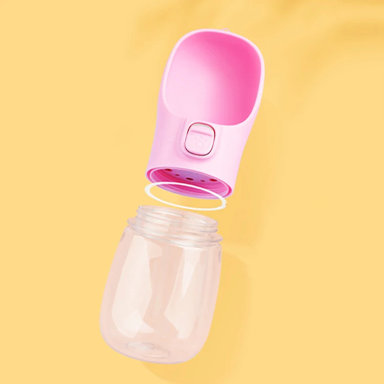 Small Large Dog Portable Water Bottle Outdoor Walking Cat And Dog Drinking Bowl Pet Travel Water Bottle