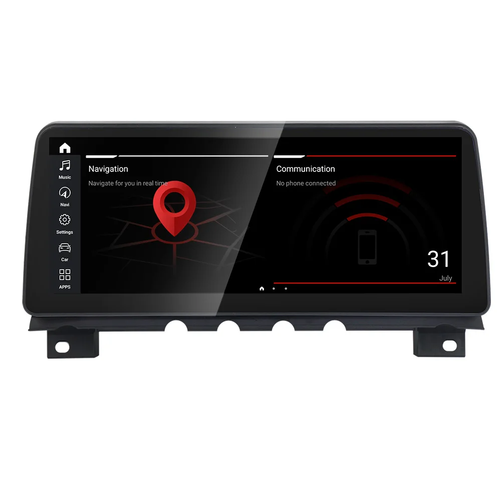 Видео в формате 4K IPS DSP BT 8-ядерный автомобильный радиоприемник андроид 11 мультимедиа плеер Авто для BMW серий 7 F01 F02 Автоматическая навигация gps carplay