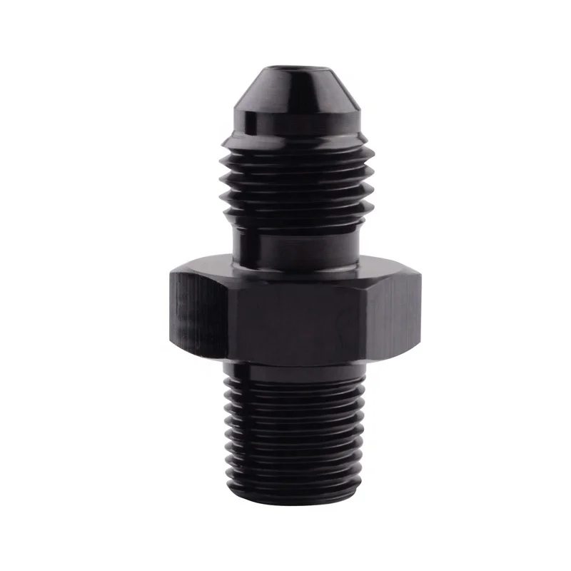 Different Sizes NP Aluminum Straight Adapter Oil Cooler Fitting Male