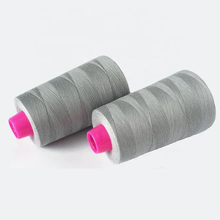 High quality 100% polyester 402 sewing thread 3000yards spooling machine coil winding machine thread made in China