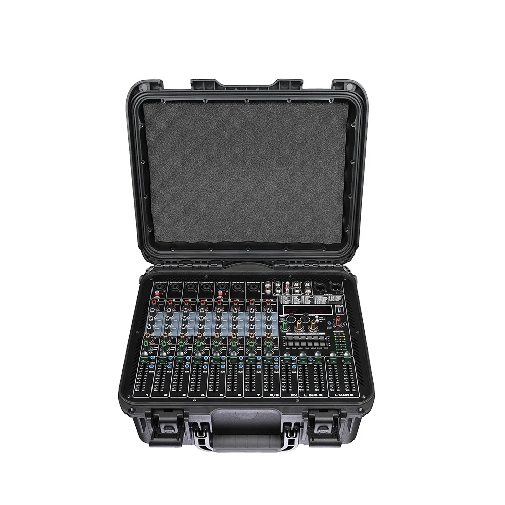 600W Professional Karaoke Microphone Sound Mixing Audio Console Mixer