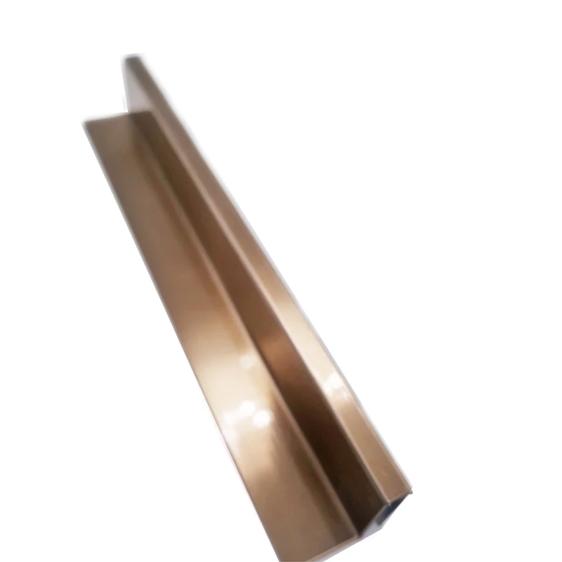 201 304 316 Furniture Decoration Stainless Steel Edge Wrapping Tile Trim