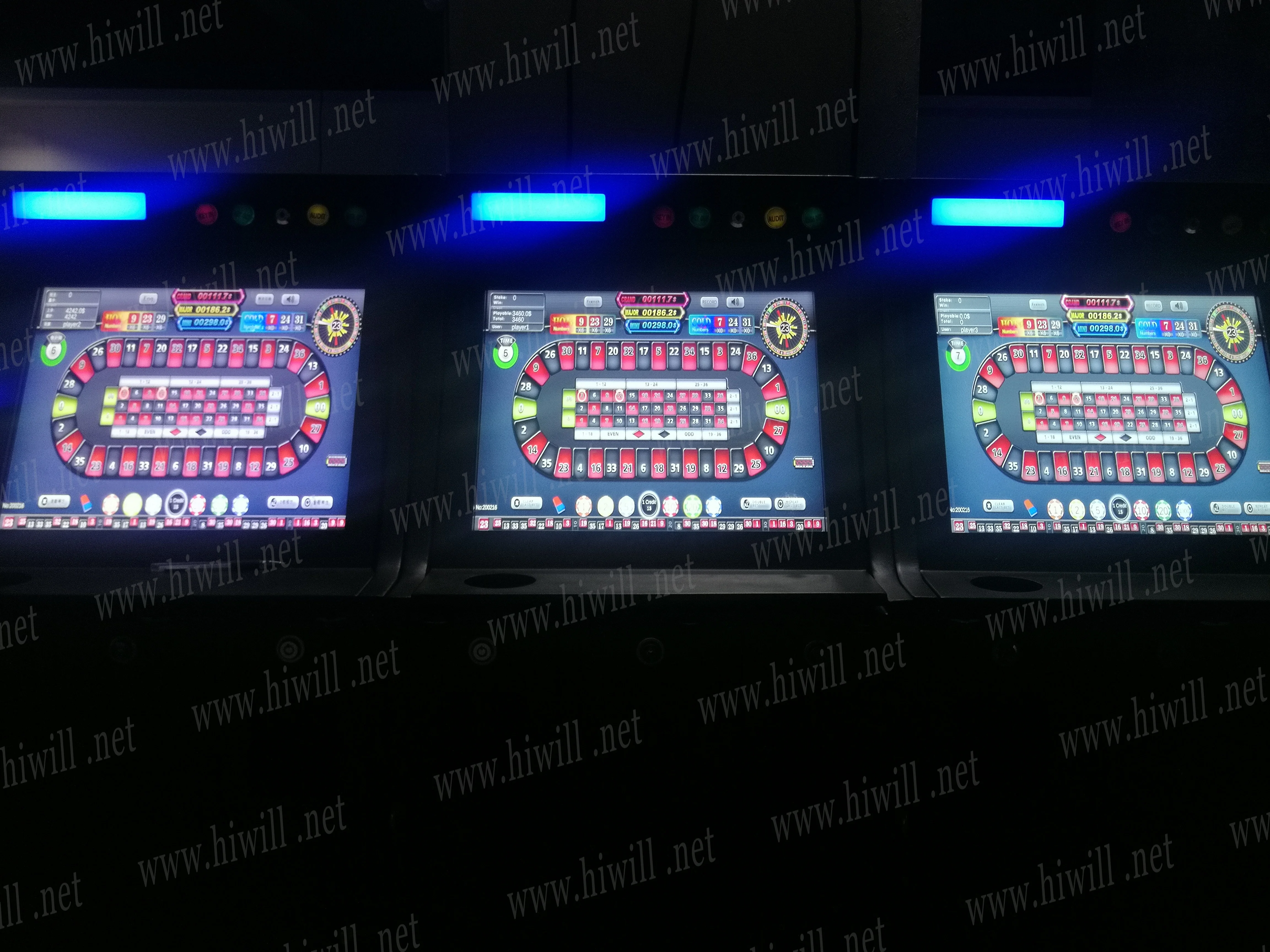 Factory Price G5 3 Player Super Mega Roule tte Wall Electronic Roule tte Machine with New System for sale
