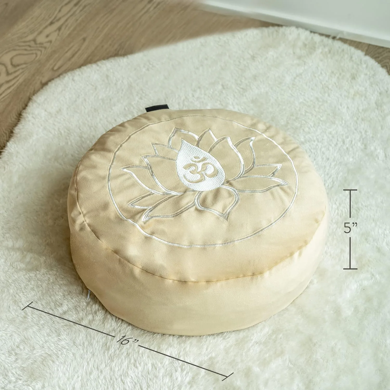 Custom Eco-Friendly Buckwheat Meditation Cushion for Enhanced Comfort Pain Relief and Yoga with Natural Filling For Sitting