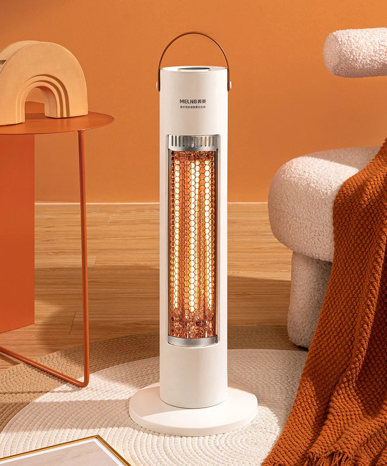 Customize Electric Space Heater Portable Vertical  Tower  Carbon fiber WIRE  heater 300/600W OEM Indoor knob Control whit