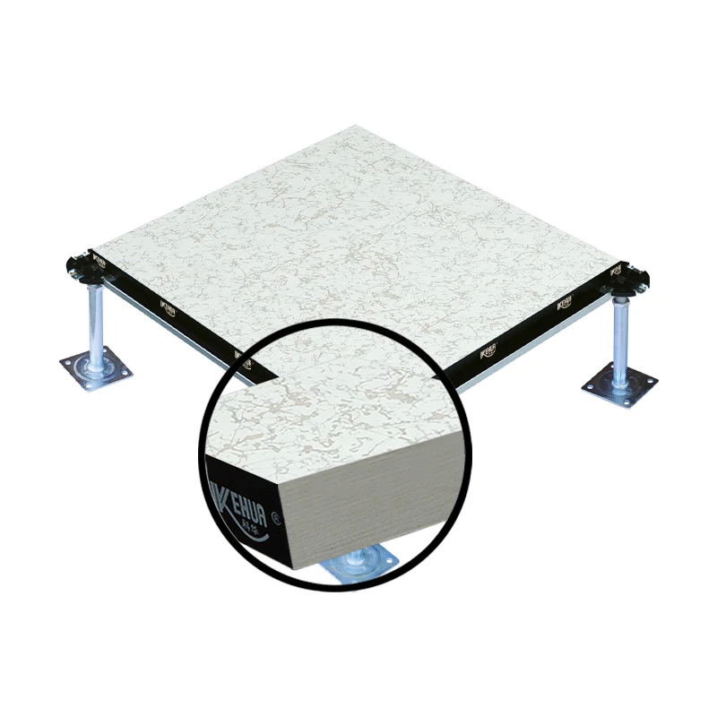 Steel Cement Panel 60x60 encapsulated calcium sulphate raised access floor