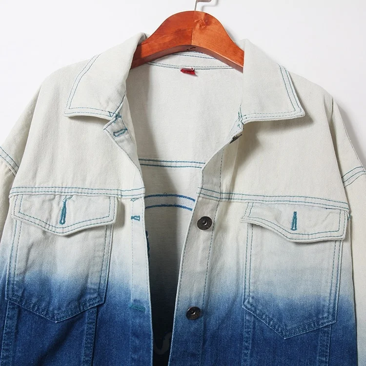  Быстросохнущая пользовательского стиля фабрики Скорость мужские джинсы джинсовая куртка