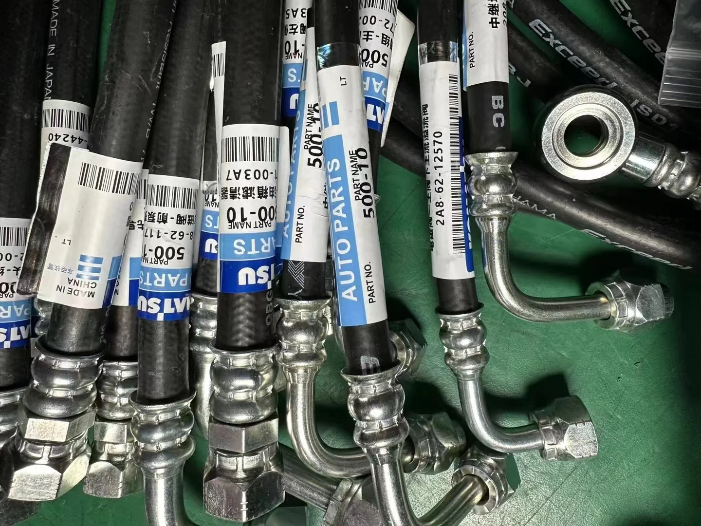 Good C quality AT360-7 hydraulic rubber hoses for whole excavator