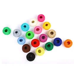 Jute raw materials, Christmas decorative rope, natural pollution-free cotton rope