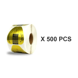 Custom logo 3D Holographic Aluminium Nail Extension Form UV Gel butterfly Nail Tip Extension Form