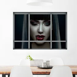 Halloween wallpaper 3d wall sticker wall adhesive sticker wall stickers for kids