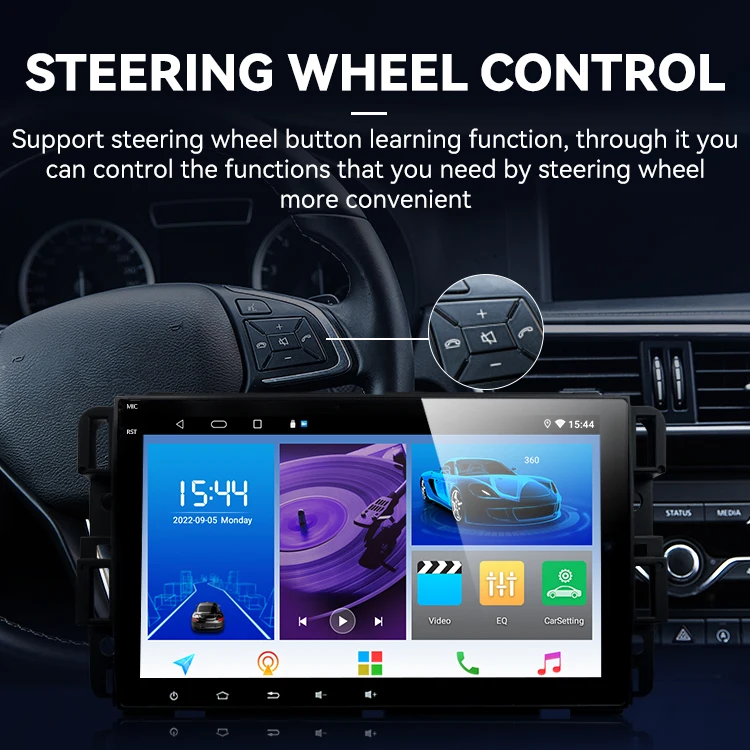 Coview 8' Car Monitor Universal Android 10 Car Stereo Radio Intelligent Navigation Car DVD Multimedia Player For GMC