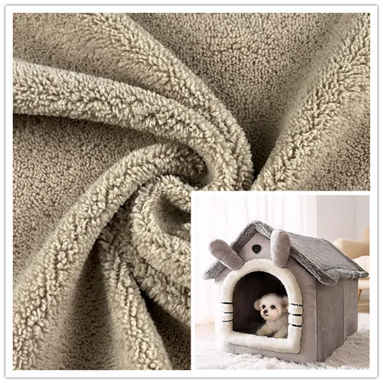 Супер мягкая Коралловая флисовая ткань 200gsm фланелевая для домашних животных