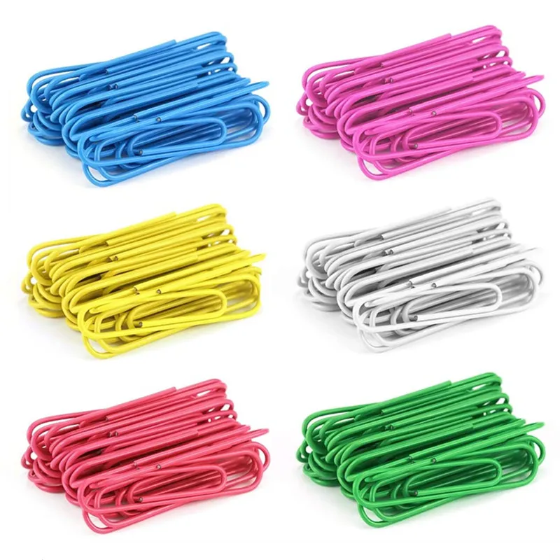 Factory Price Hot Sale Office Stationery Assorted Color Paper Clip