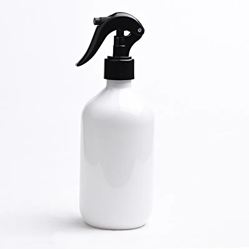 500ml round Mouse spray Hand button hair cleaning fluid spray bottle for Beauty Salon Tools