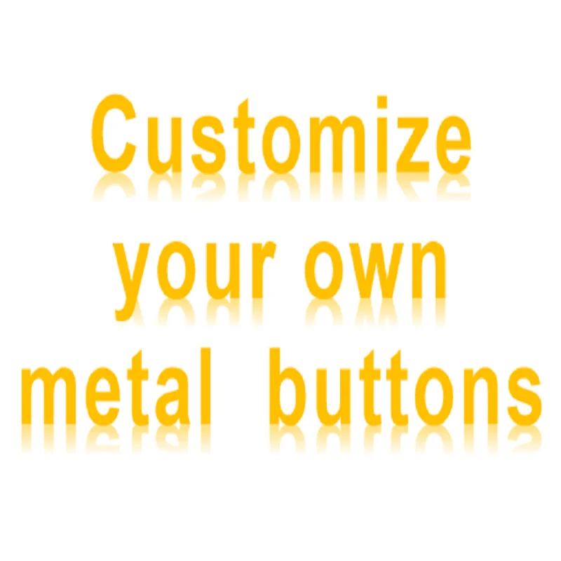 OEM New design high quality custom gold alloy metal luxury designer logo coat buttons  for clothing