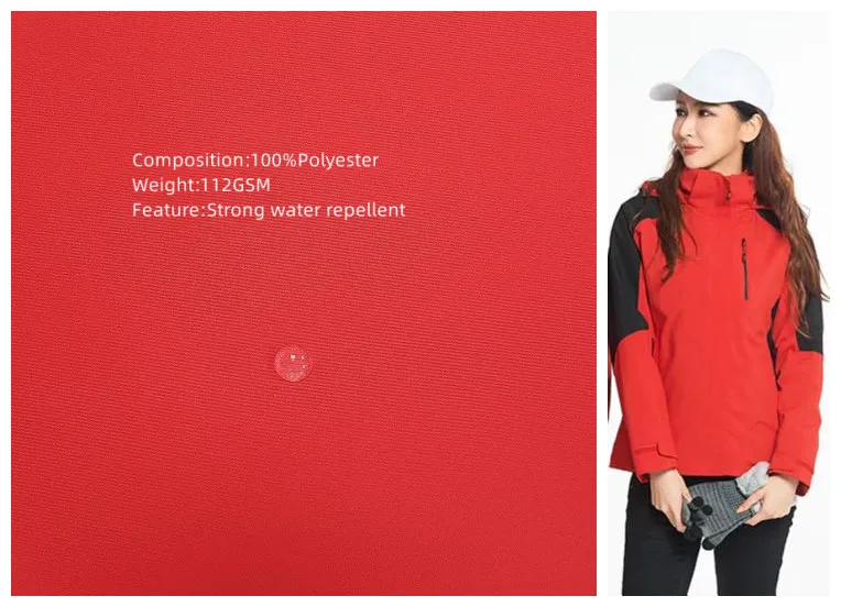 taslan woven dyed water repellent fabric 100% polyester for garments clothing jacket brand supplier factory customized