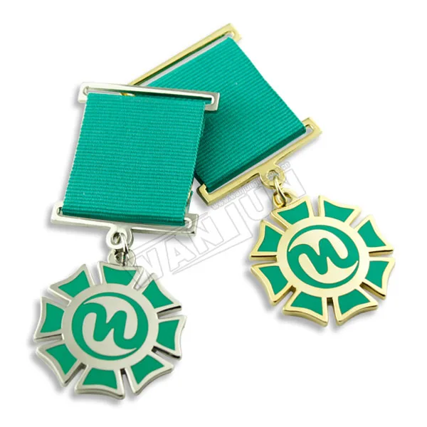 custom cheap award medal and ribbon display box