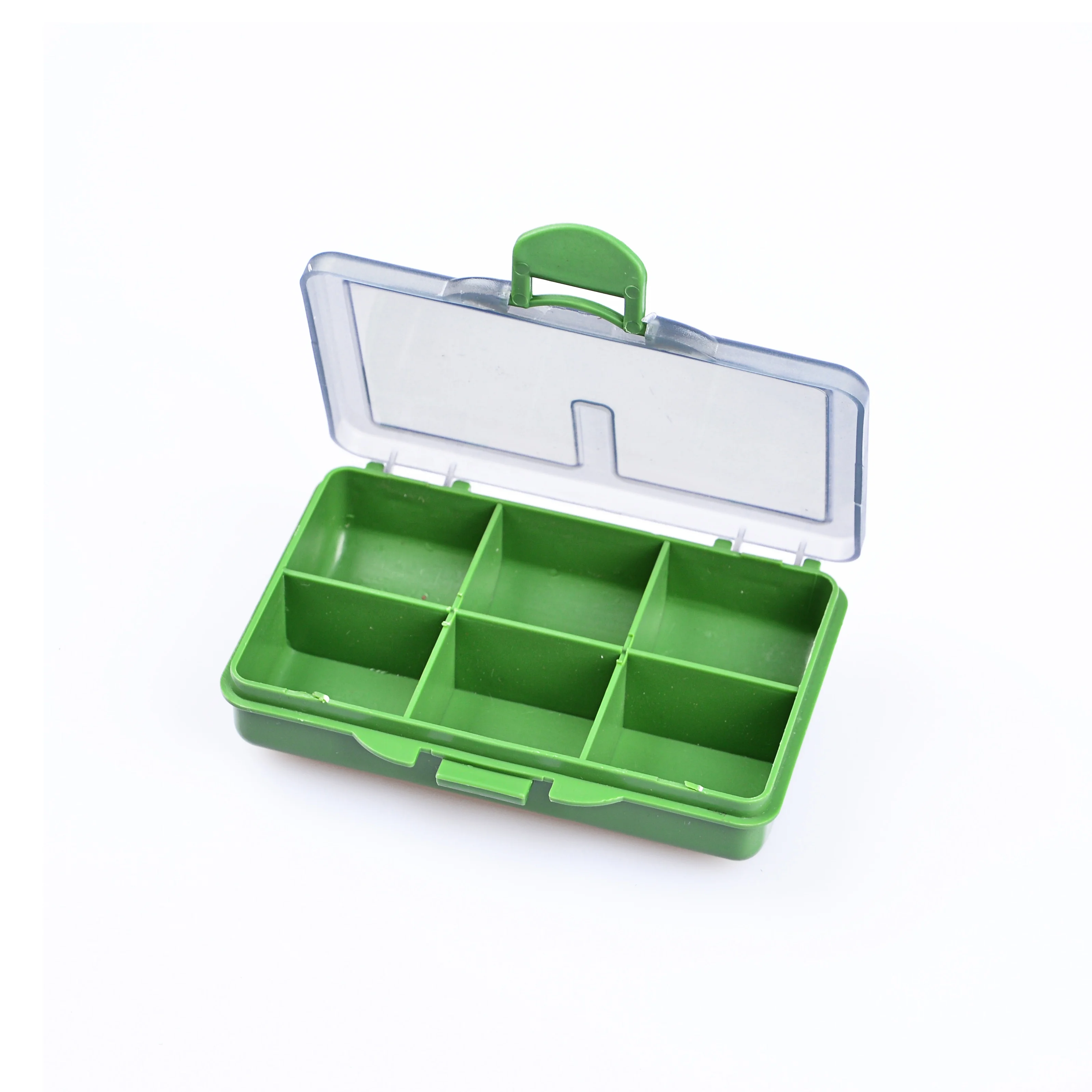 6 sections Carp Coarse Sea Fishing Bit Boxes ideal for Hooks Swivels Beads Spinners Tackle