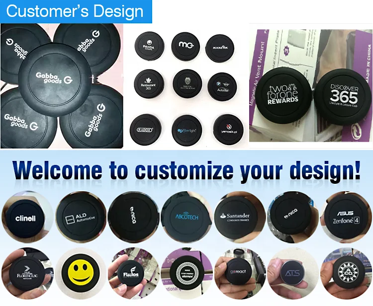 360 Degree Cell Phone Power Clip Gps Air Mount Car Vent Magnetic Holder