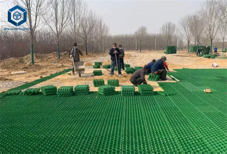 HDPE Grass Lawn Grid Plastic Car Driveway Lawn Paving Reinforcement Planting Grass Paver Grid