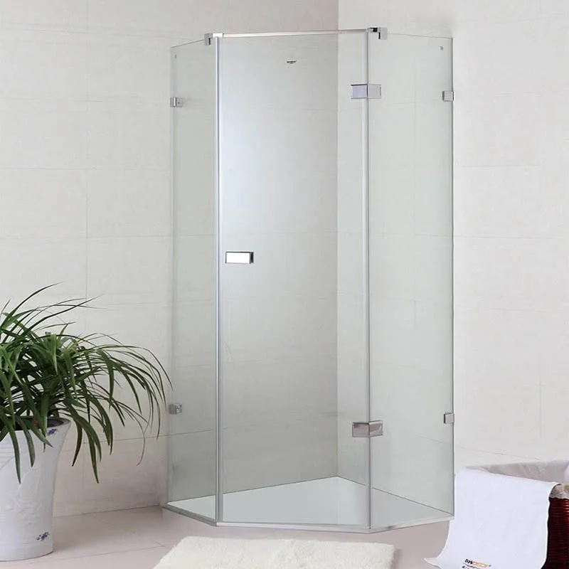 Sonda Chinese Factory Customized Bathroom High Quality Luxury Raindrop Shower Glass for Shower Cabin