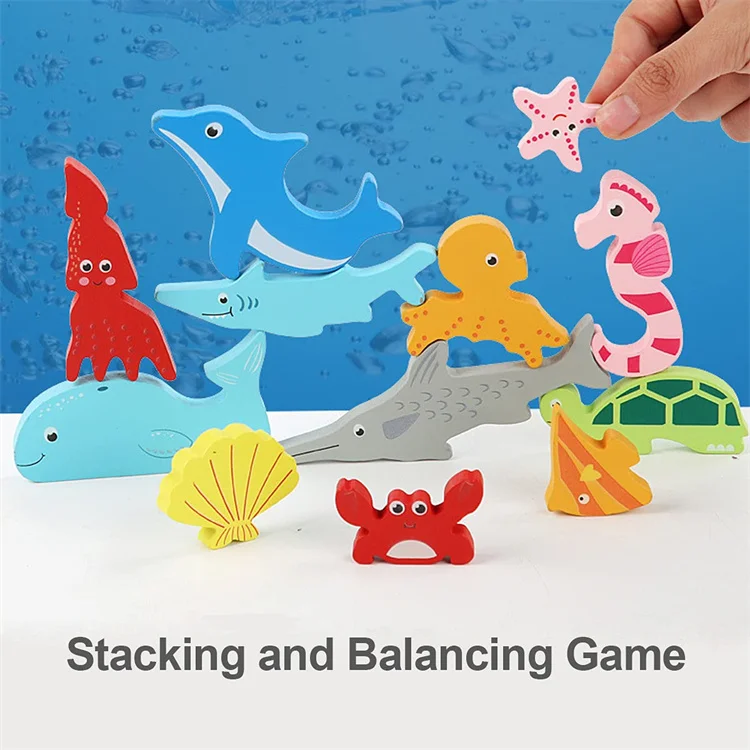 Wooden Animal Wooden Jigsaw Puzzle 3D Puzzle Board Portable Educational Scratch Board Jigsaw Puzzle For Kids