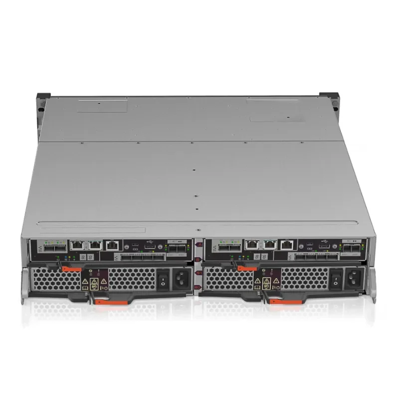 Хранилище Lenovo ThinkSystem DE4000H 2U24 Flash Array Rack Storage Server 64G 32GFC SFP + трансивер * 8 1,6 TSSD * 6 + 1,8 T * 18