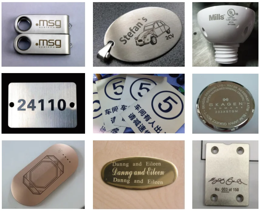 50w Fiber laser marking machine & engraving machine Max fiber laser source metal marker making and engraver making on sale ML-50