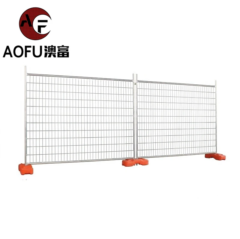 6 feet x10feet Canada standard powder coated temporary fence /construction Temp fence