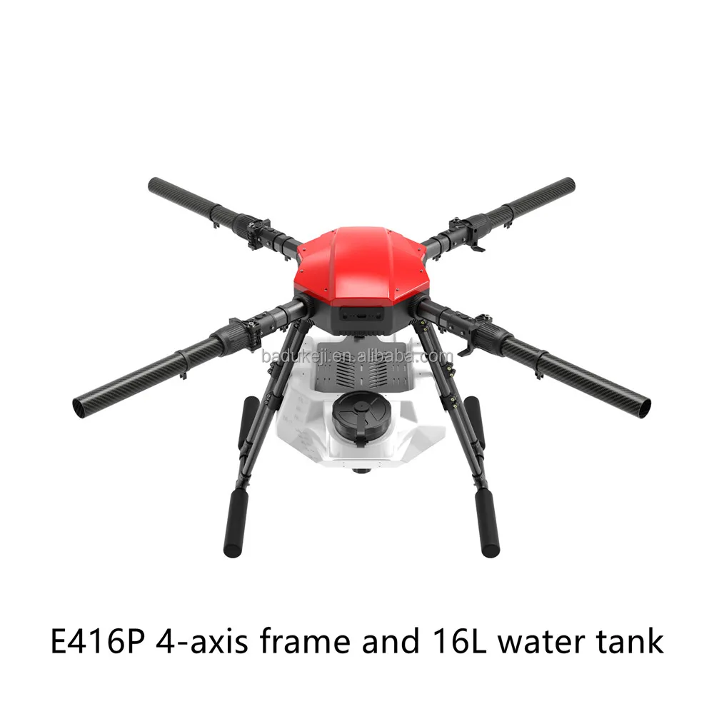 EFT New upgrade E416P  16L 16kg  agricultural spray drone frame(1362mm wheelbase)and water tank uav