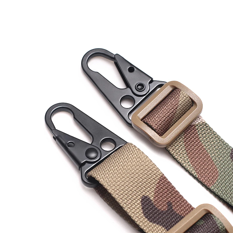 CORDURA быстро регулируемый быстросъемный плечевой ремень двойной точечный шнур уличный Многофункциональный тактический веревка
