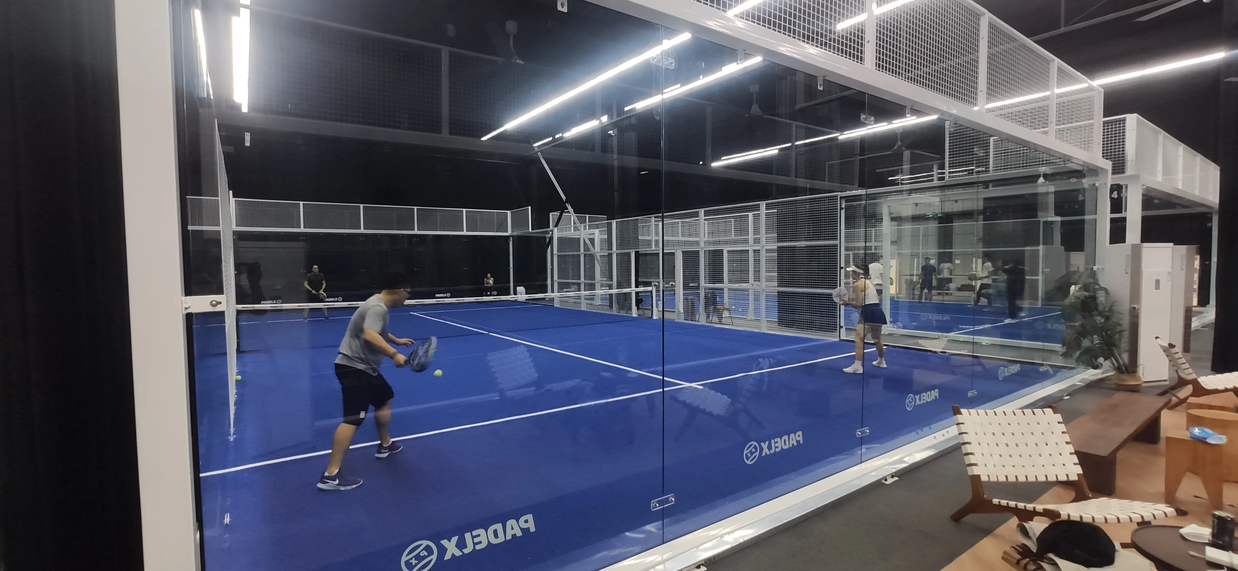 canchas de padel 2022 Custom New Design Hot Sale Padel Tennis Court