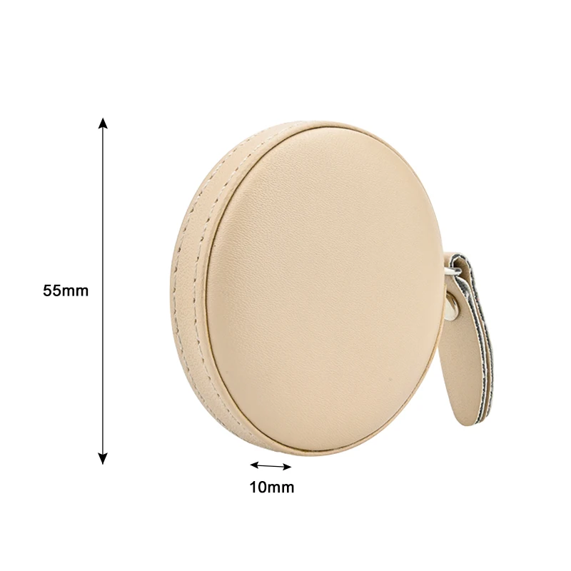 China Manufacturer Round Square 1.5M 2M Waterproof Mold Proof Retractable Tape Measure With Logo Custom