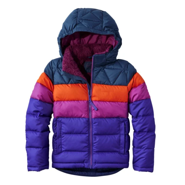 New Arrival Fashion custom size woven winter boys down jacket custom kids down coat kids fur collar down jacket