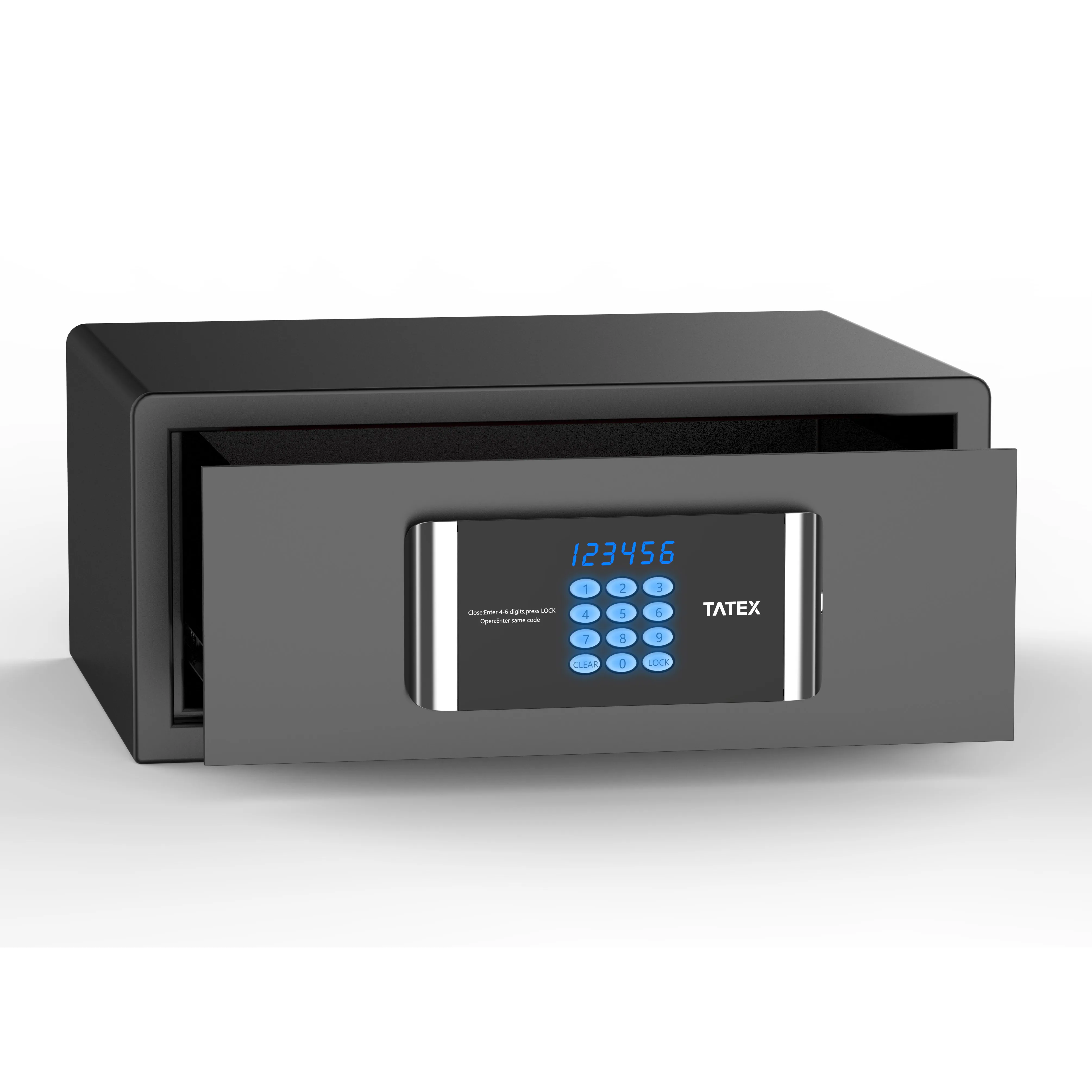 unique design security box look digital key lock office deposit safe box electronic