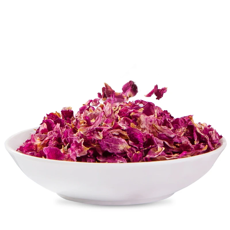 Roseland Rose Petal Tea Dried Rose Sichuan Corolla Double Petal Edible Soaked Water Sulfur Free Smoked Health Preserving Tea wit