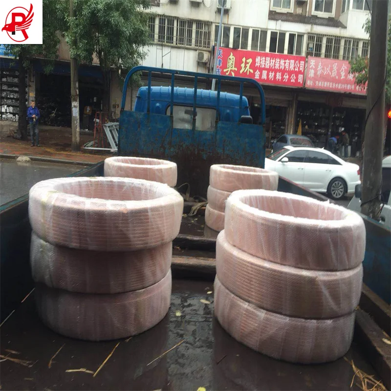 China supplier HAVC Copper Tube 1/4 inch Pancake Coil Copper Pipe Air Conditioner Copper pipe flaring drill making machine