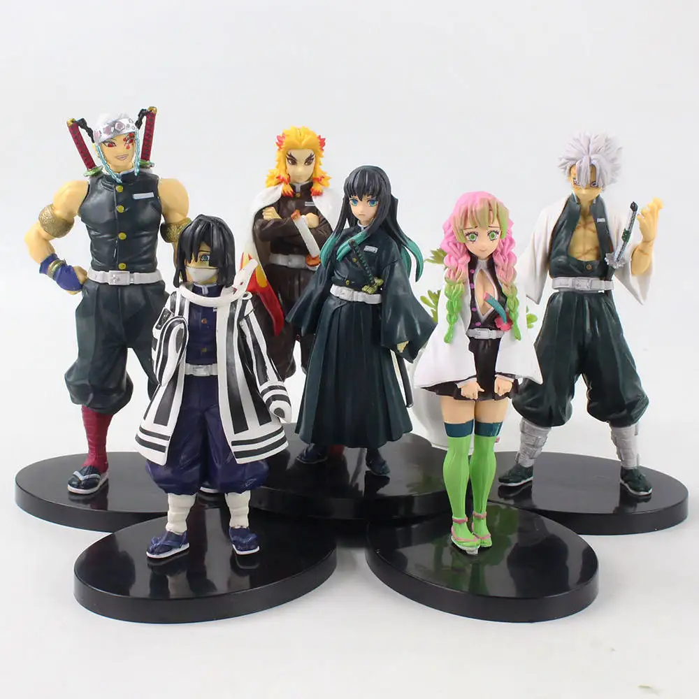 14 Styles Demon Slayer : Kimetsu no Yaiba Kamado Tanjirou Kamado Nezuko Cartoon Model Toy Anime PVC Figure
