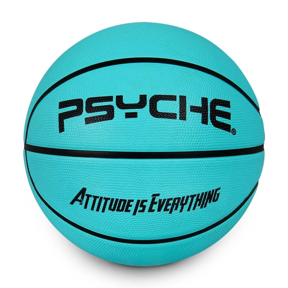 PSYCHE standard basketball size 7 outdoor basketball freestyle training rubber basketball