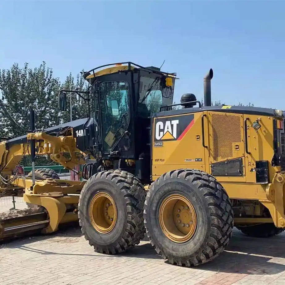 14M USED GRADER CATERPILLAR 140H 140K 1220G USED MOTOR GRADERS ORIGINAL  SECOND HAND  GRADERS in CHINA