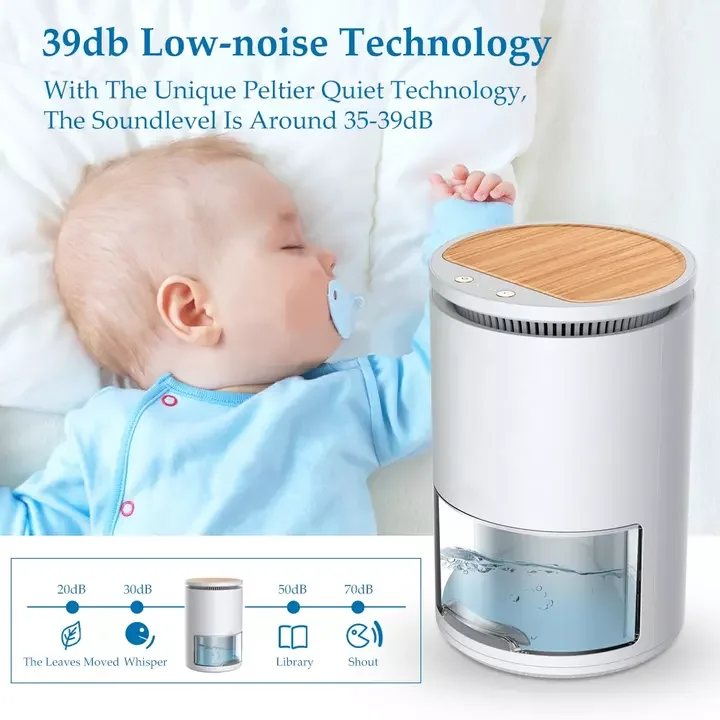 Customize Removable Electric Air Dry Machine Smart Moisture Absorber Peltier Dehumidifier