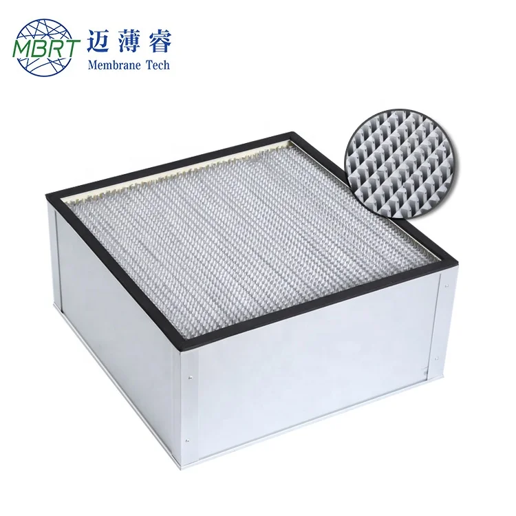Hvac air conditioner air purifying hepa filter iso 5 fan filter unit ffu with hepa filter