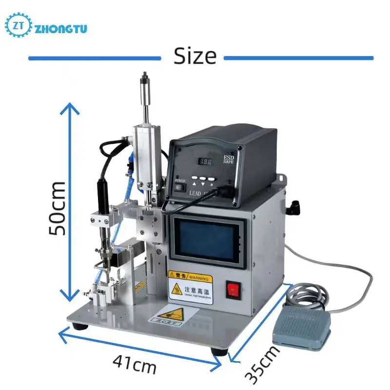 Semi Automatic Wire Soldering Machine For Circuit Board Soldering Welding Equipment PCB Soldering Machine