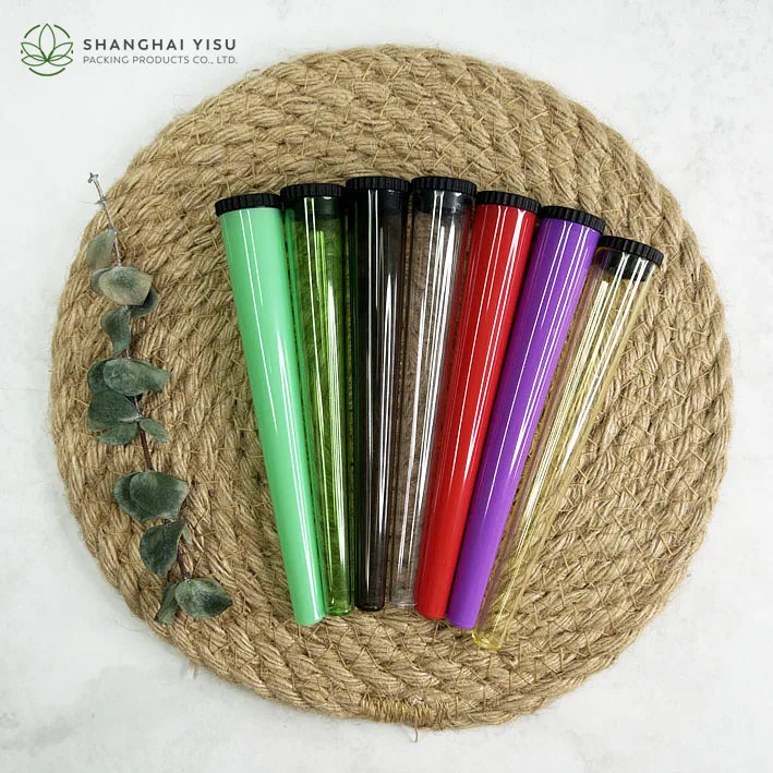 custom logo 6 13 19 30 60 90 dram colorful pop top pill bottles push pop containers