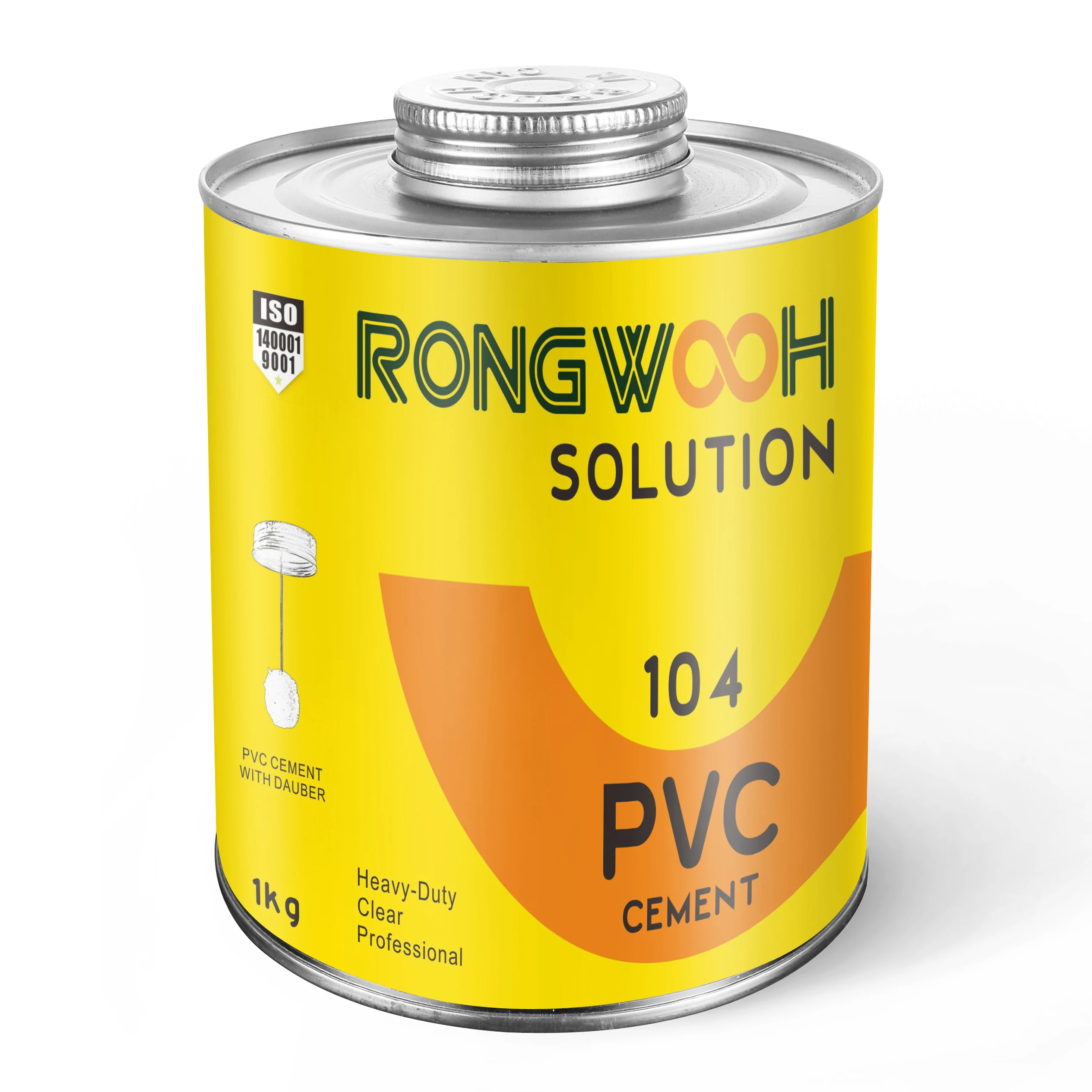 
PVC cement for hot and rainning water pipe factory price 125g/250g/500g/1000g 