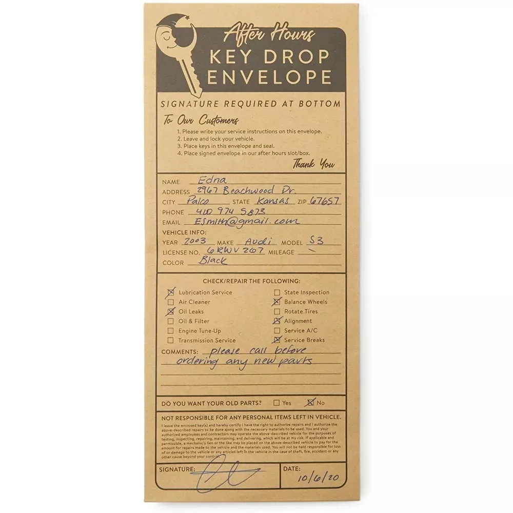 Wholesale Cheap Price Hotel Key Cards Envelope Custom Printing Self-Seal Envelope