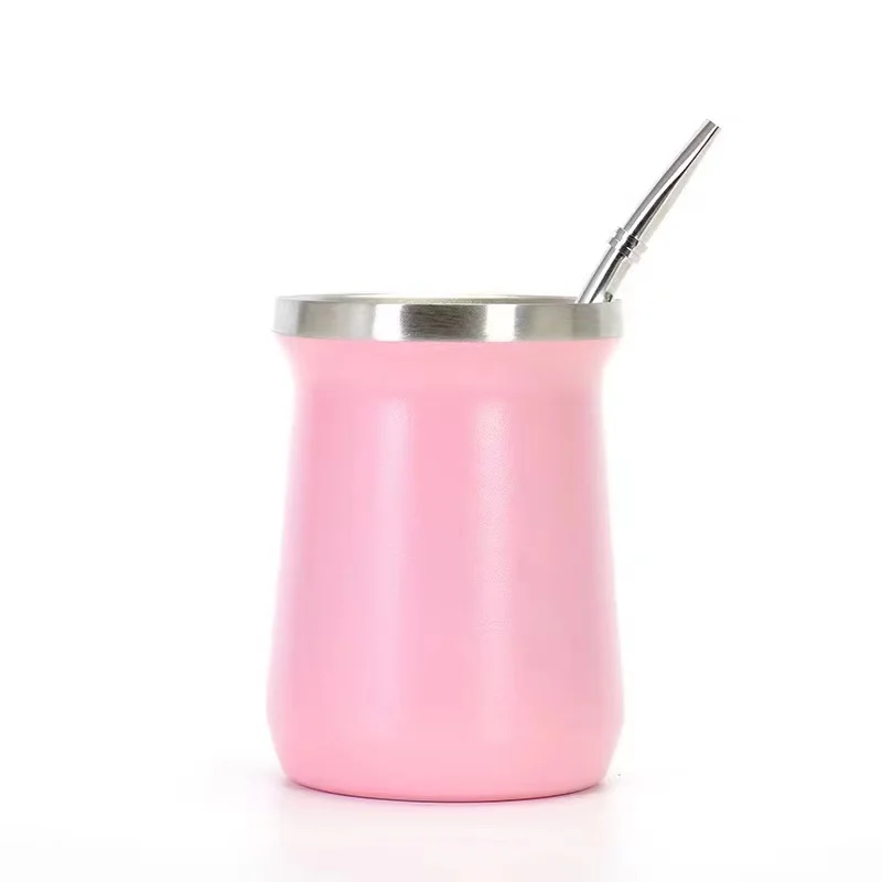 Double wall cup gourd tea combination coffee water combination cup mini portable